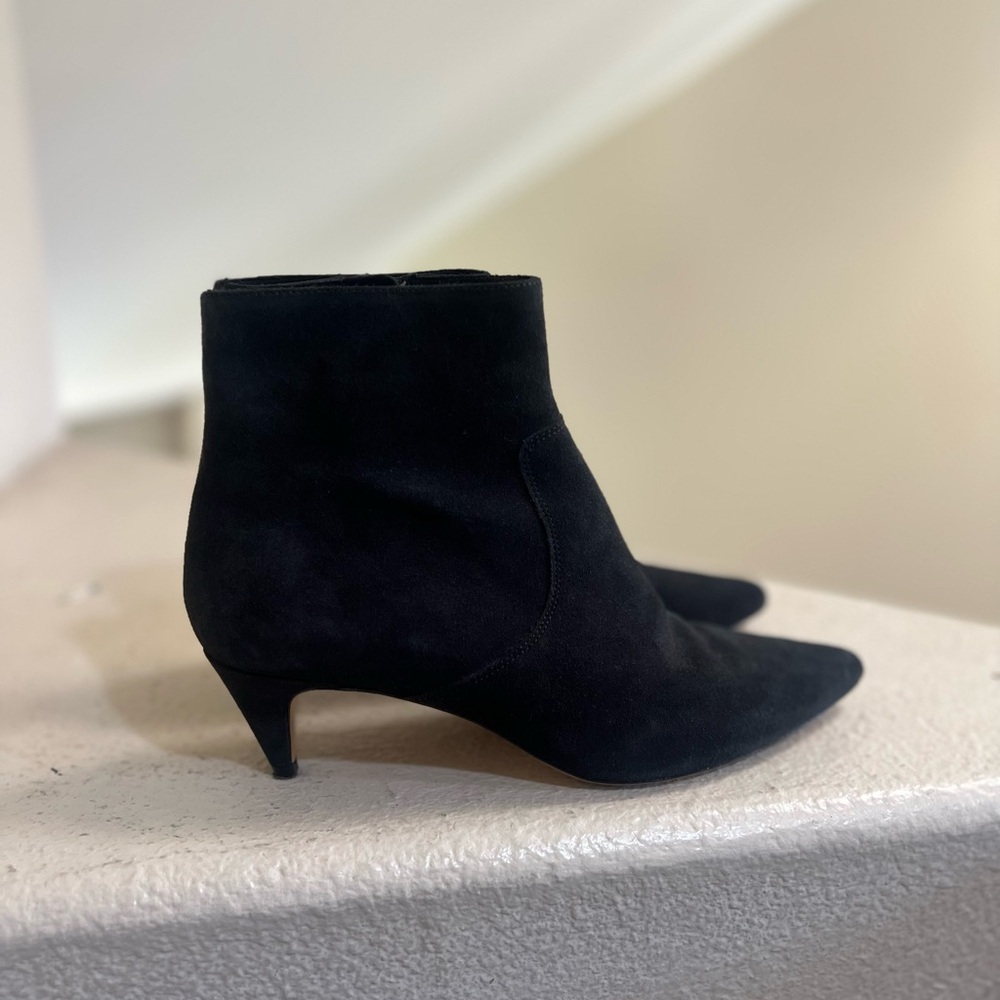 ISABEL MARANT Women's size 40 Black Derst Suede leather Ankle booties boots - Picture 3 of 12